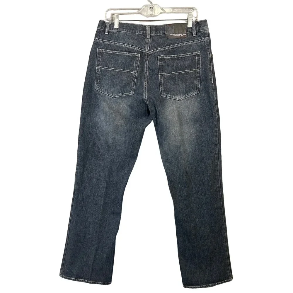 Beverly Hills Polo Club Denim Jeans Men's 34x32 Straight Leg Cotton EUC - Picture 6 of 15